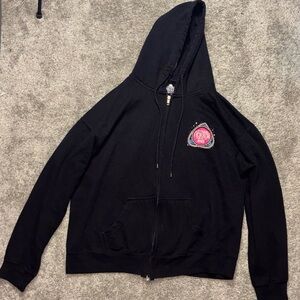 Black Universal Studios Halloween Hoodie - Slightly Damaged Zipper🚨